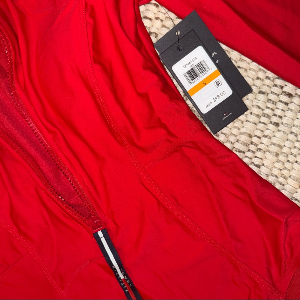 Tommy Hilfiger Bold Red Swimsuit - Picture 5 of 5